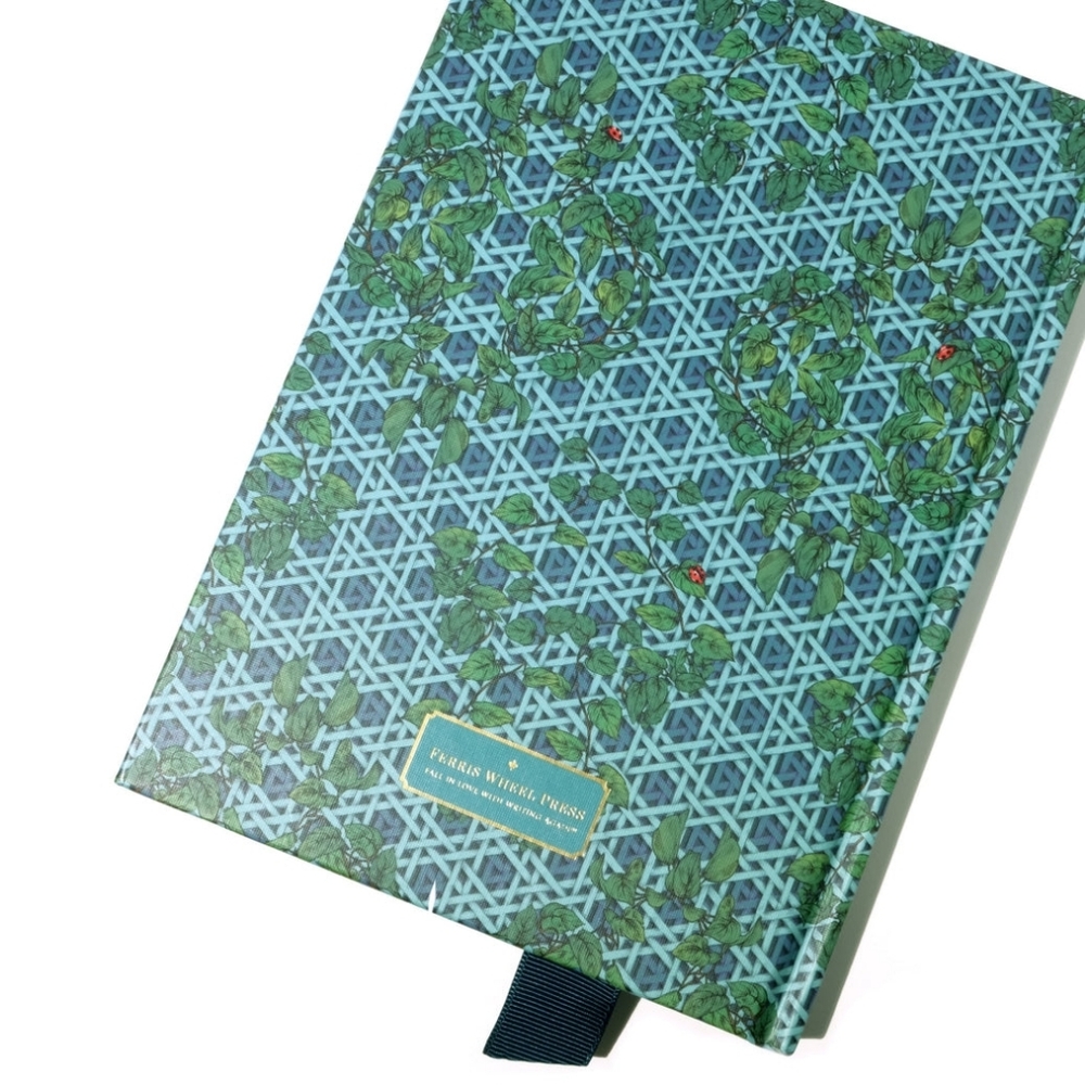 ⭐*NIB!* The Sketchbook A5: Enveloped in Rattan - Teal from Ferris Wheel Press - Picture 3 of 3